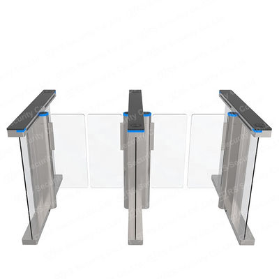 Coin Operated Speed Barrier Bridge Type Self-checking Swing Turnstiles With Visible Use